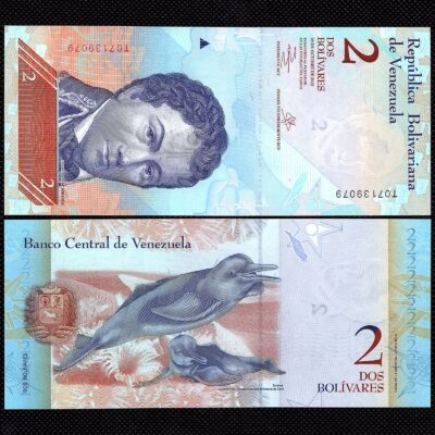 Cédula da Venezuela 2 Bolívares FE
