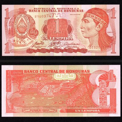 Cédula de Honduras de 1 Lempira FE