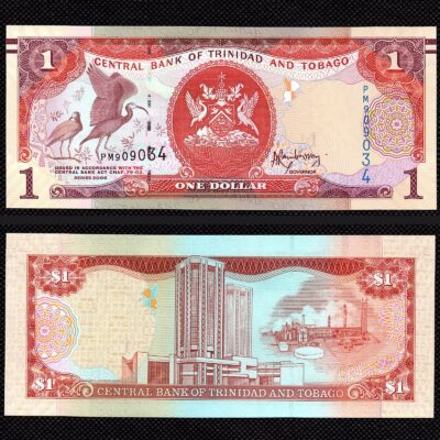 Cédula de Trindade e Tobago 1 Dólar FE
