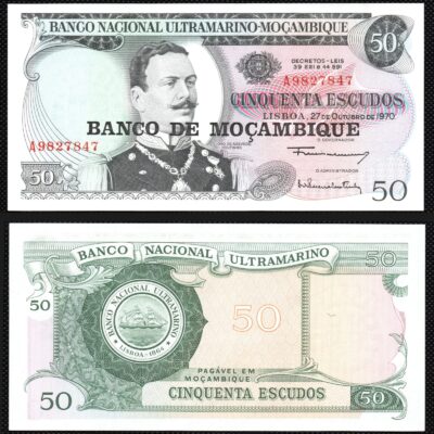 Cédula de 50 Escudos de Moçambique FE