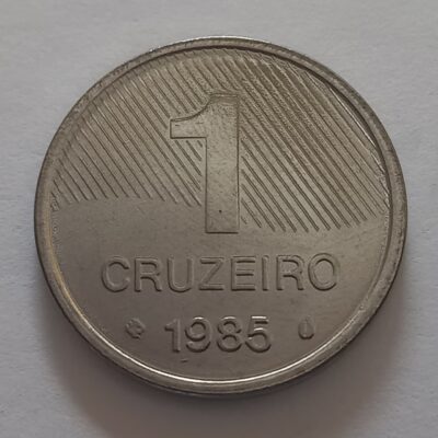 Moeda de 1 Cruzeiro 1985 FC FAO