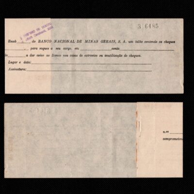 Cheque Bancário de Minas Gerais