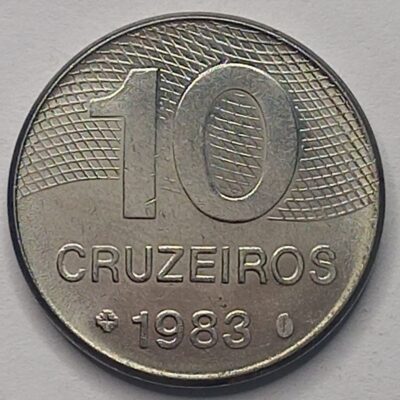 Moeda de 10 Cruzeiros 1983
