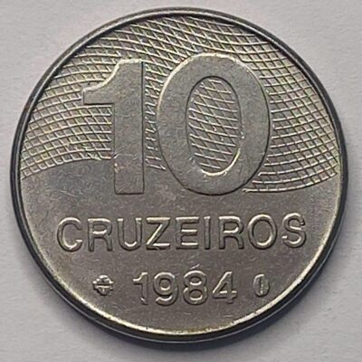 Moeda de 10 Cruzeiros 1984