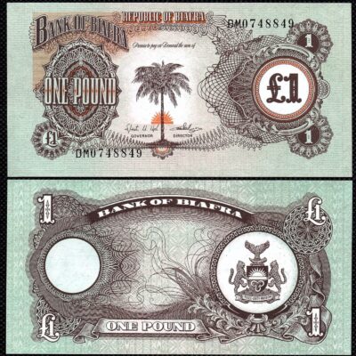 Cédula de Biafra 1 Pound FE