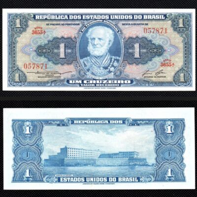 Cédula C 013 1 Cruzeiro 1958 FE