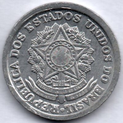 Moeda de 1 Cruzeiro 1959 MBC