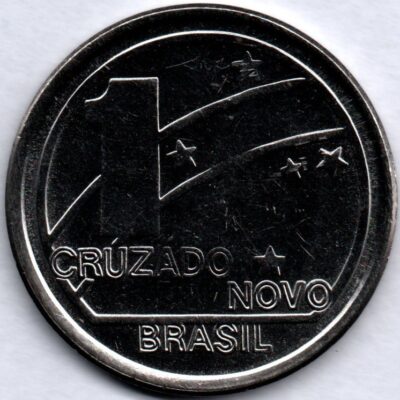 Moeda de 1 Cruzado 1989 FC