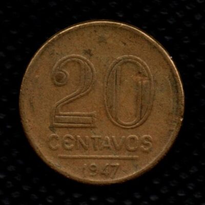 Moeda de 20 Centavos 1947 MBC