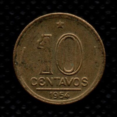 Moeda de 10 Centavos 1954 SOB