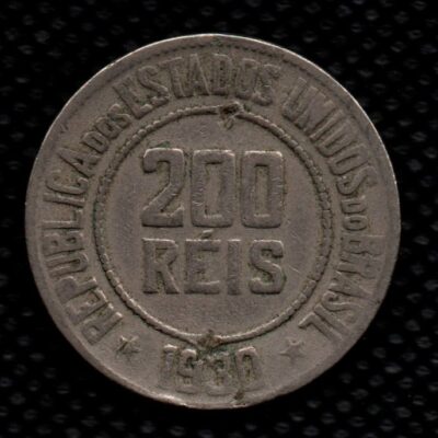 Moeda de 200 Reis 1930 MBC