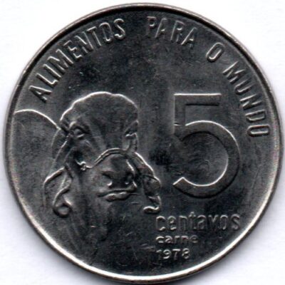 Moeda de 5 Centavos FAO de 1978 MBC
