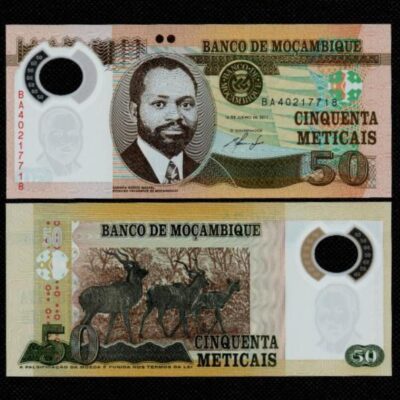 Cédula de Monçambique de 50 meticais FE