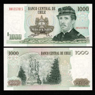 Cédula do Chile de 1000 pesos FE