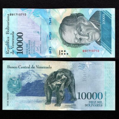 Cédula da Venezuela 10000 Bolívares 2017 FE